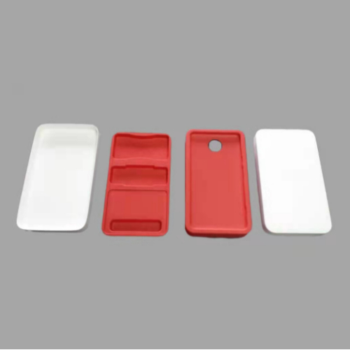 ODM Molded Pulp Tray for Electronic  Pack with Hanger